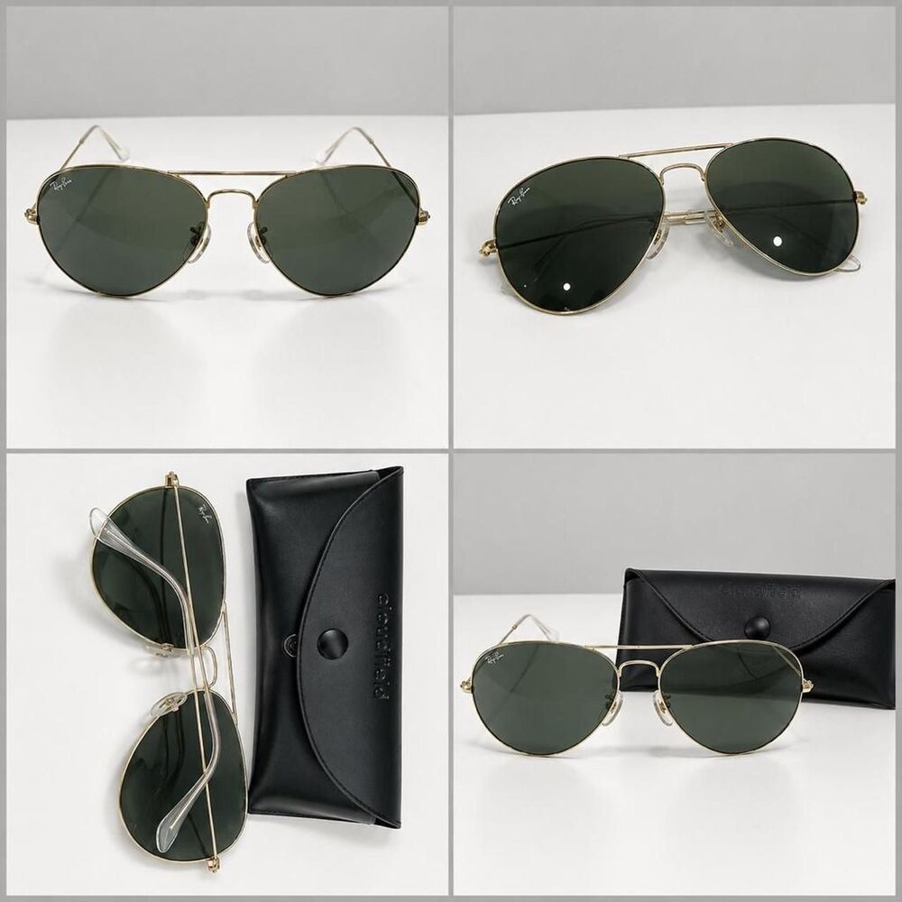 Ray-ban Women's Green and Black Sunglasses